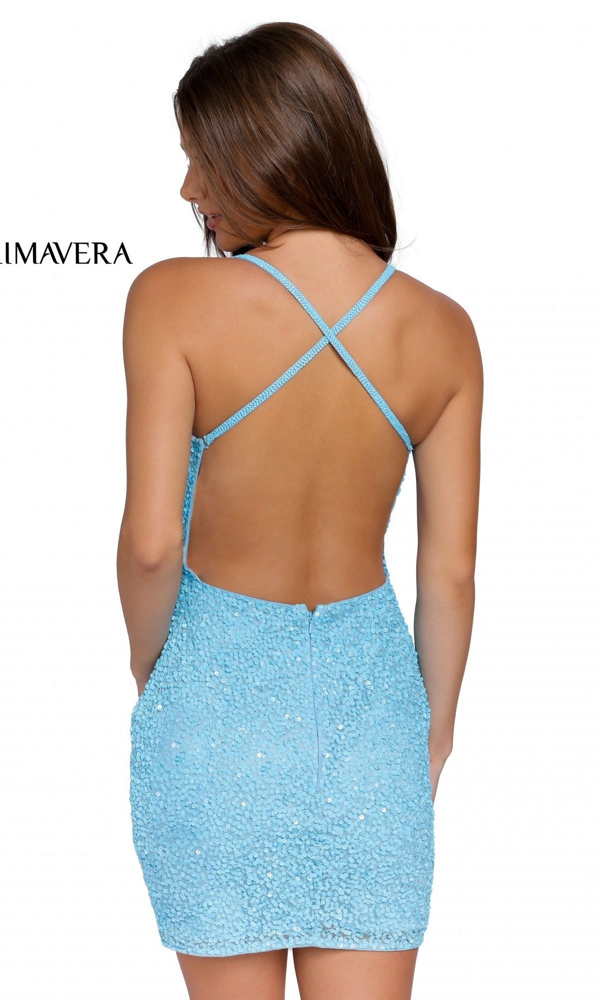 Short Homecoming Dress by Primavera 3352