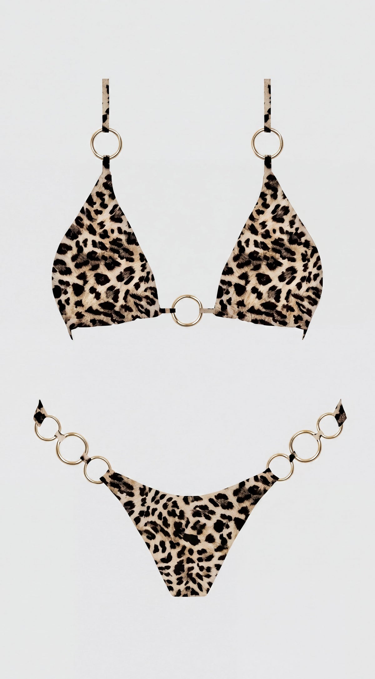 Sahari Leopard Ring Bikini Set - Brown Leopard