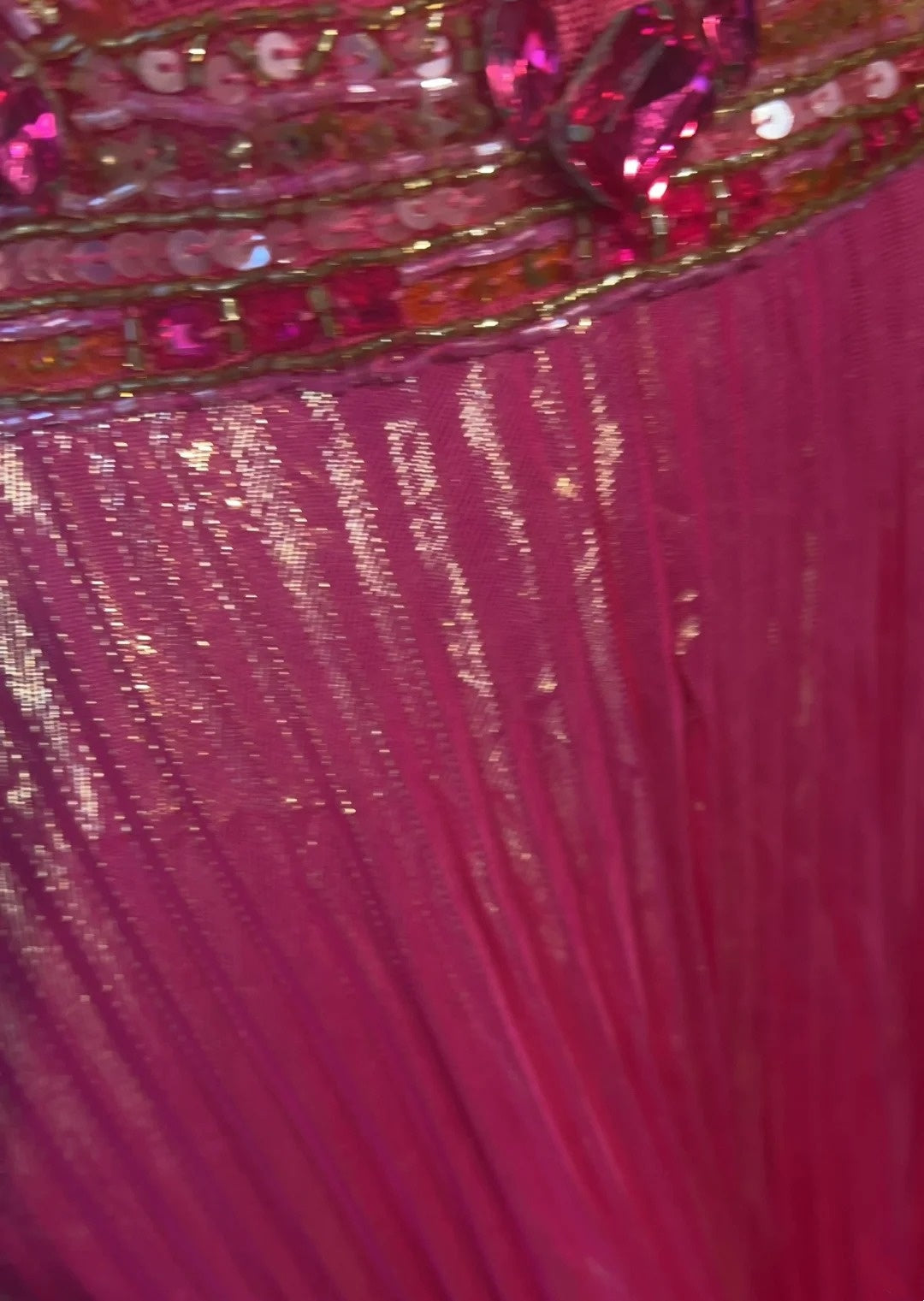 Vintage 90s Prom Dresses A Line Halter Hot Pink With Beading Crystals Long Prom Gown N3062