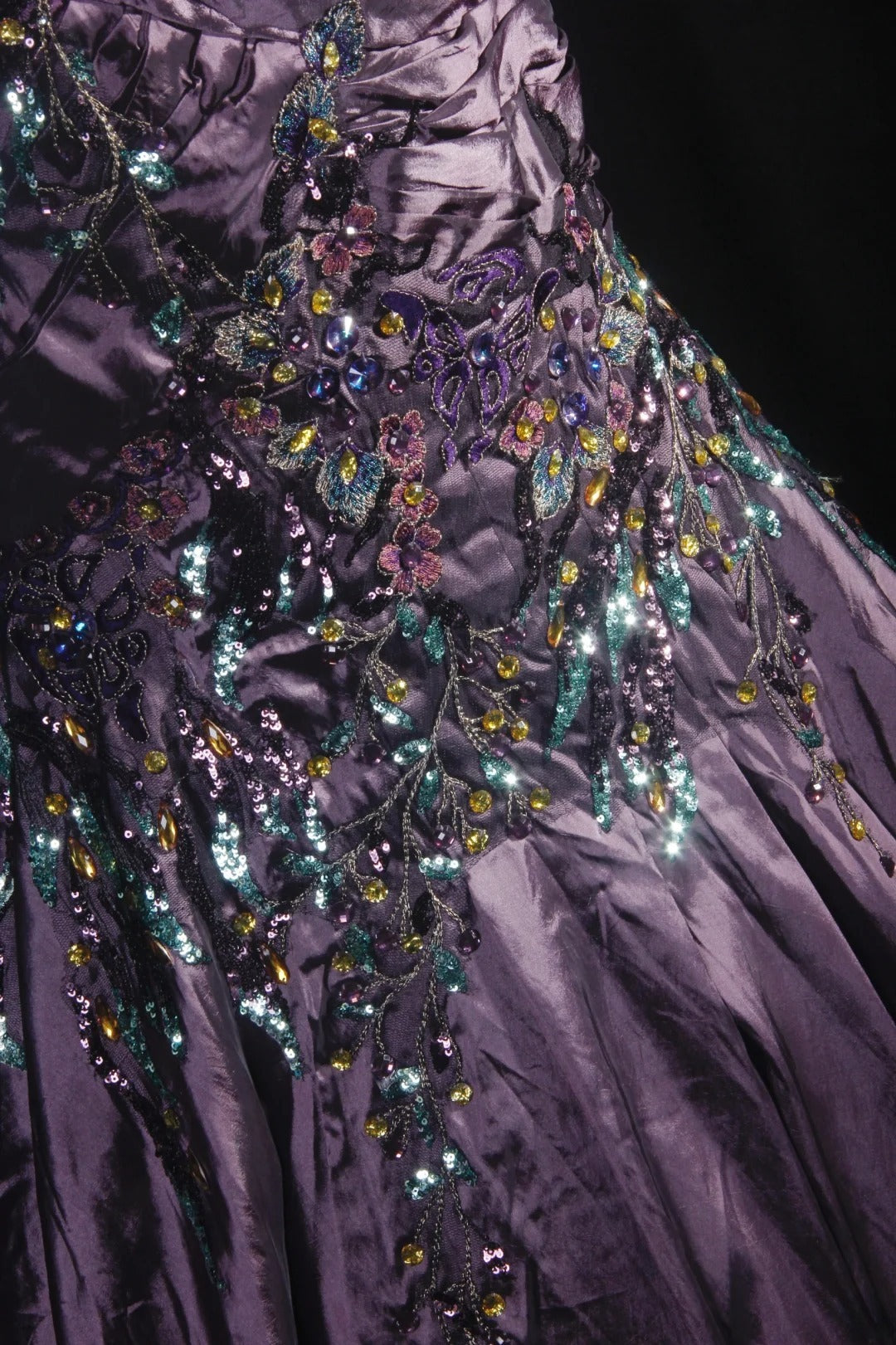 Vintage 90s Prom Dresses Women Mermaid Spaghetti Straps Dusty Grape Taffeta Long Formal Dance Evening Party Gowns AS030