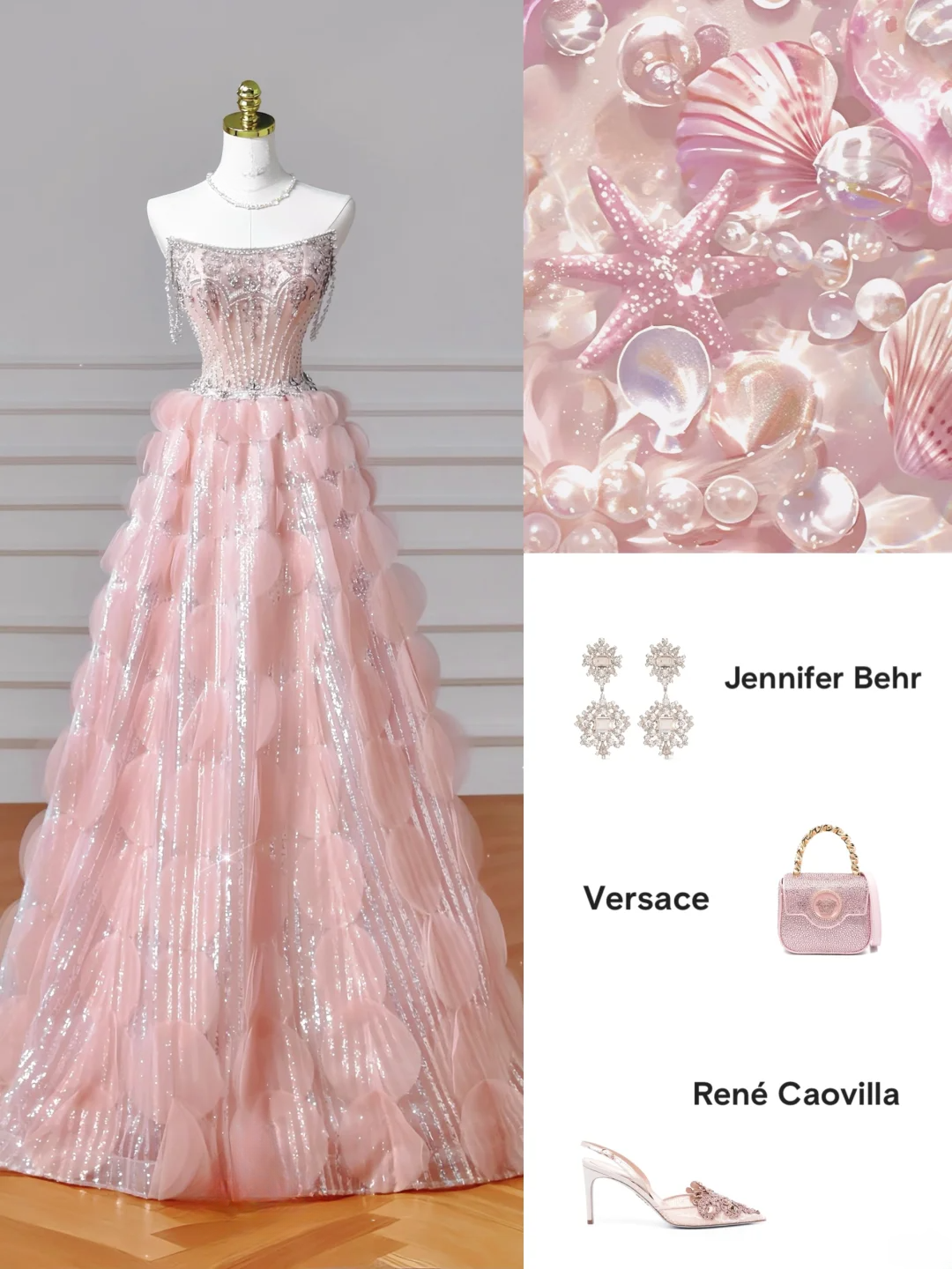Modest Senior Prom Dresses High Schools Inspiration Ball Gown Strapless Pink With Beaded Semi Formal Grad Long Prom Dress AQ051