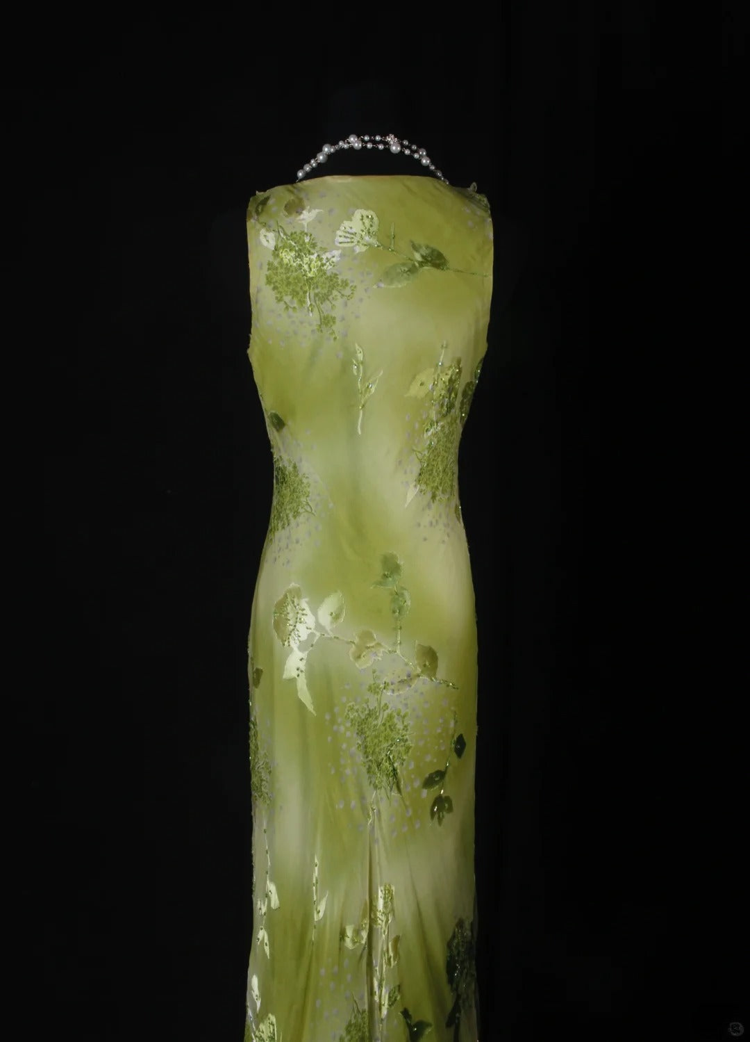 Women's Cocktail Party Gowns Sheath V Neck Floral Lace Green Slim Long Graduation Dinner Outfits Prom Dresses AS092