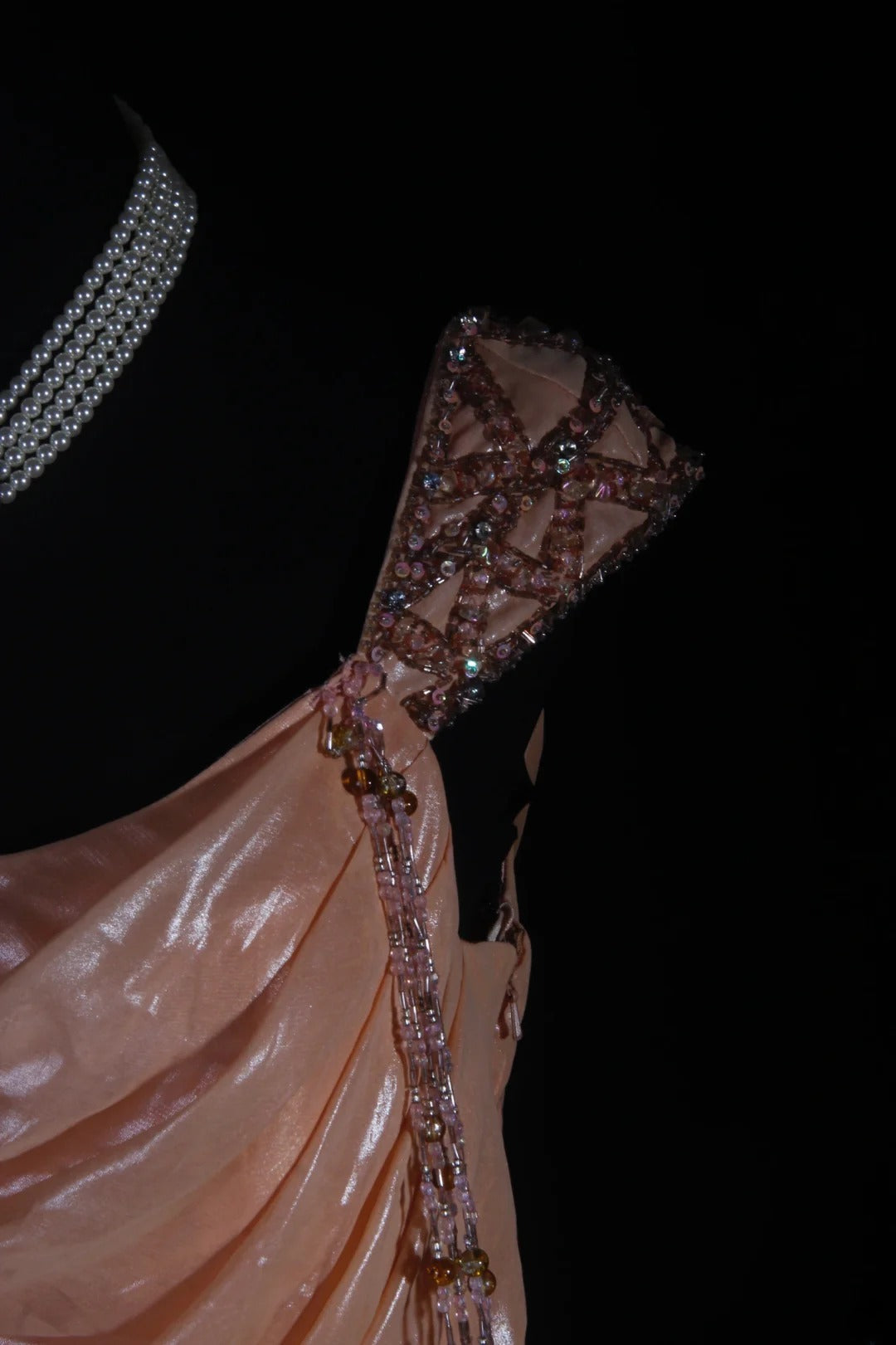 Retro Vintage 1960s Formal A line Square Neck Pink Fashion With Beads Cap Sleeves Long Prom Dresses Party Formal Gowns AS122