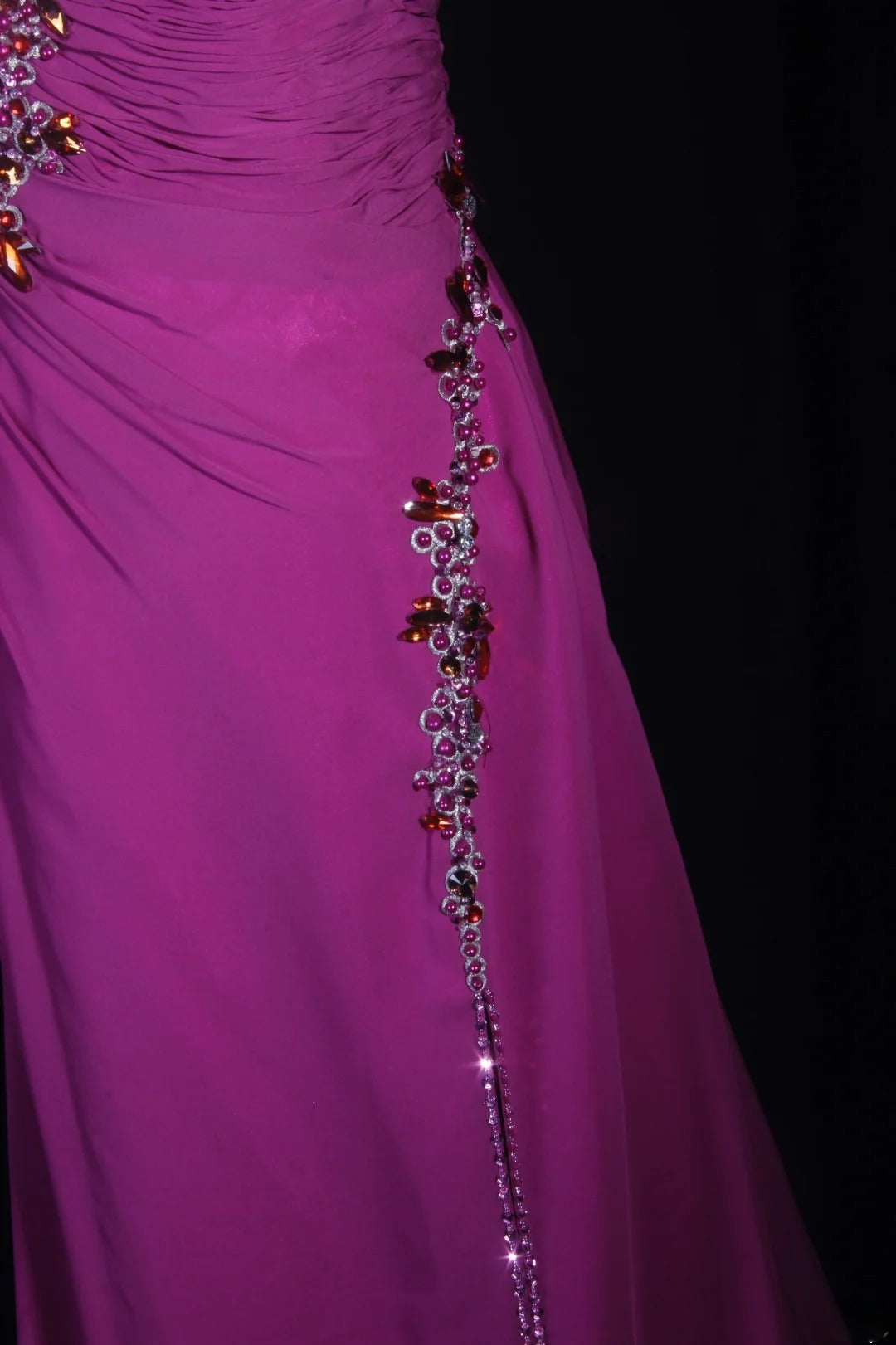 Vintage Prom Dresses Inspiration A Line Sweetheart Pink Semi Formal 90s Prom Dresses With Slit Beads For Teens High Schools AS157