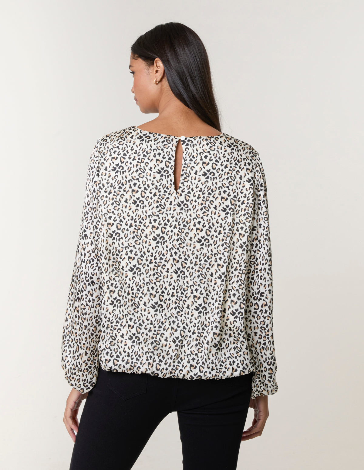 Leopard Print Blouse