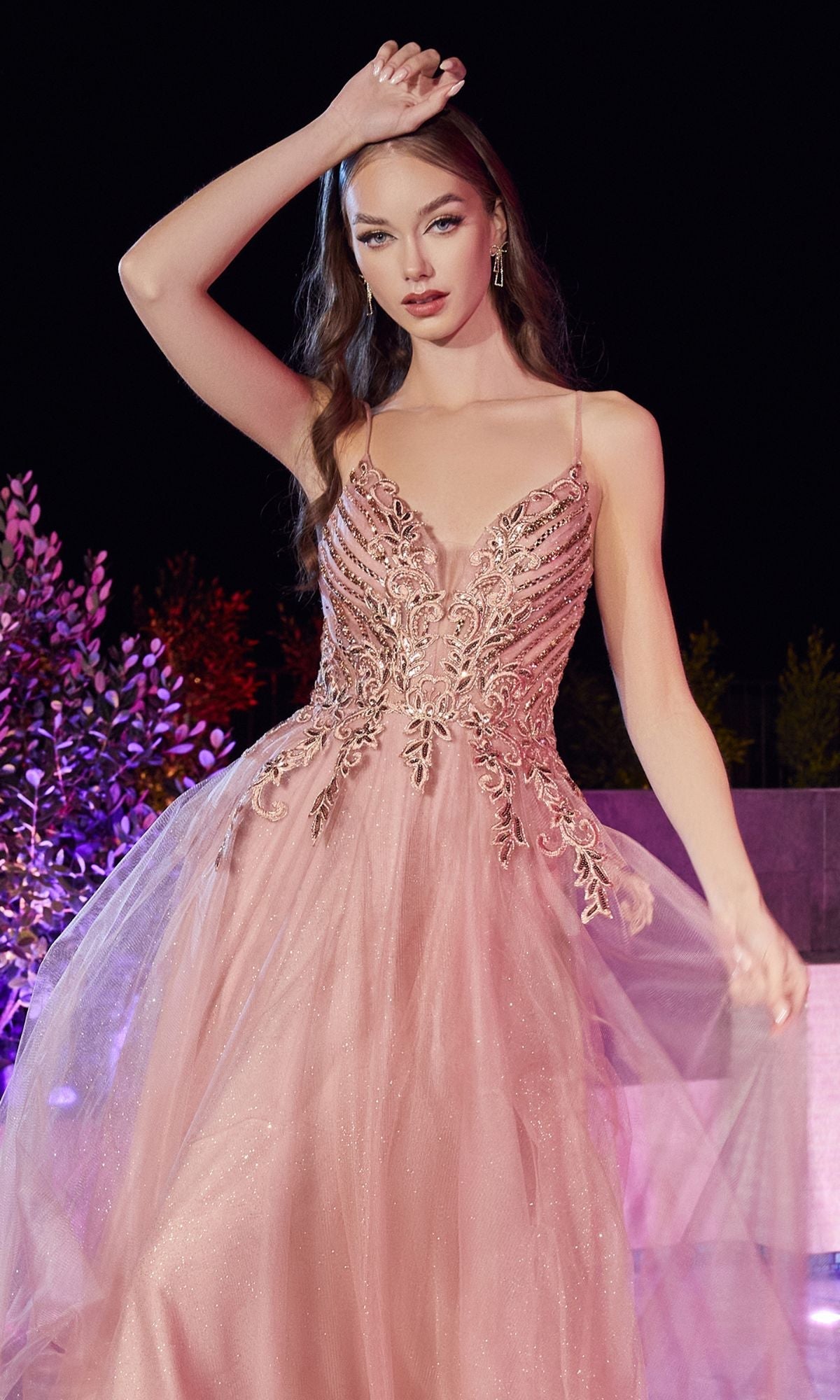 Long Formal Dress CD874 by Ladivine