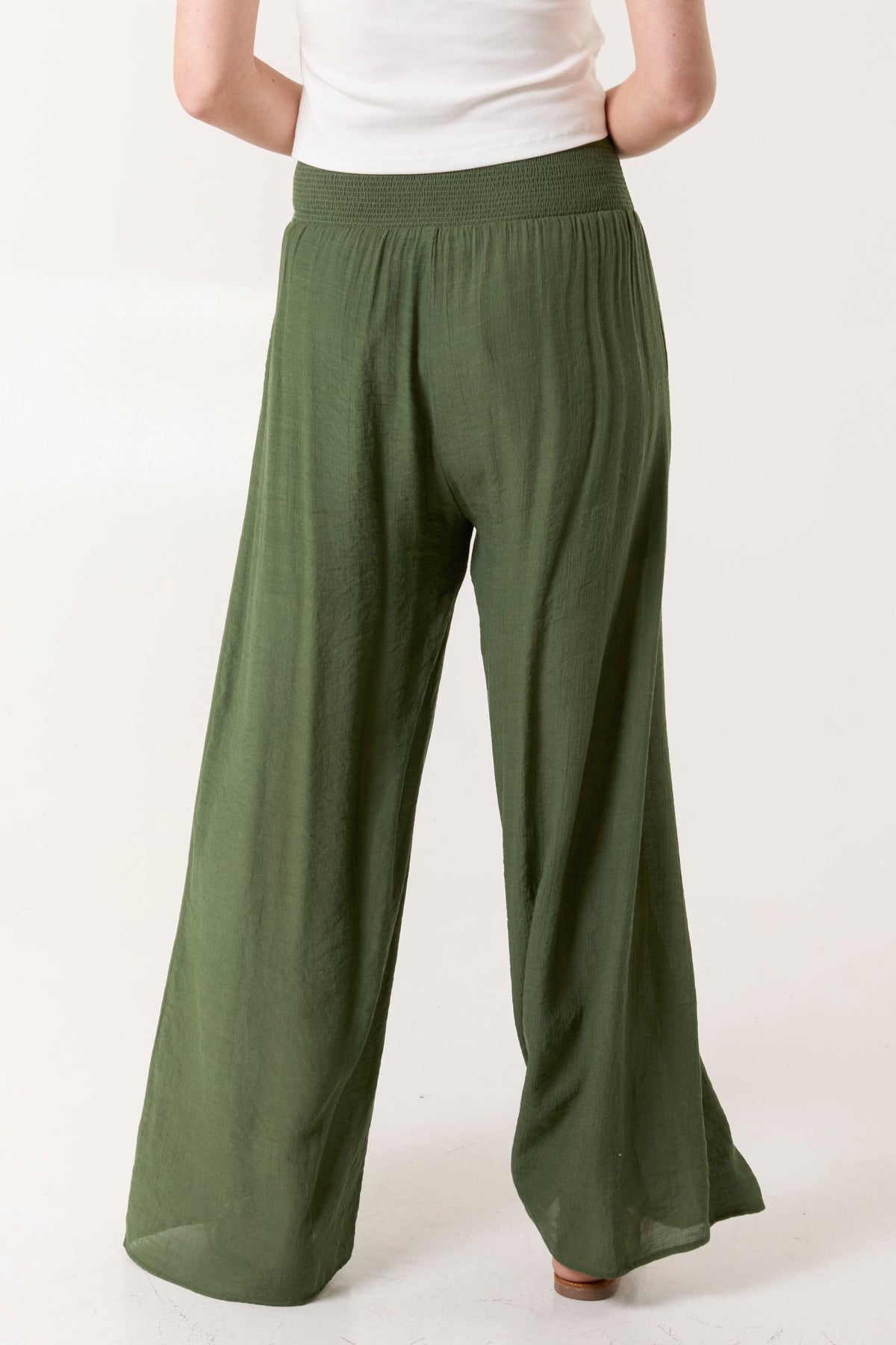 Shirred Trousers