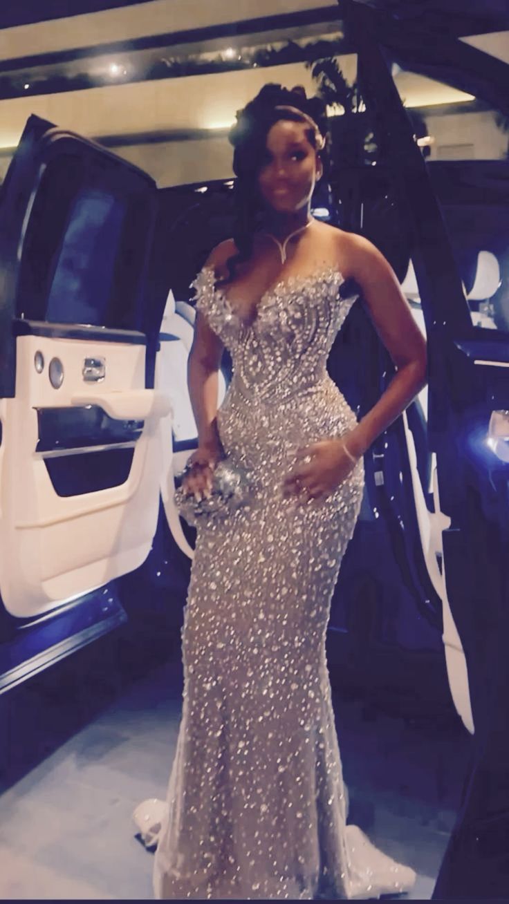 Chic Mermaid Strapless Champagne Tulle Sequins Beads Tops Prom Dress Inspo Women Long Formal Dance Evening Party Gowns AB1807