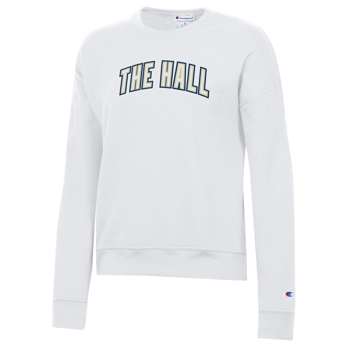 Women’s Sweatshirt, Champion, white, The Hall