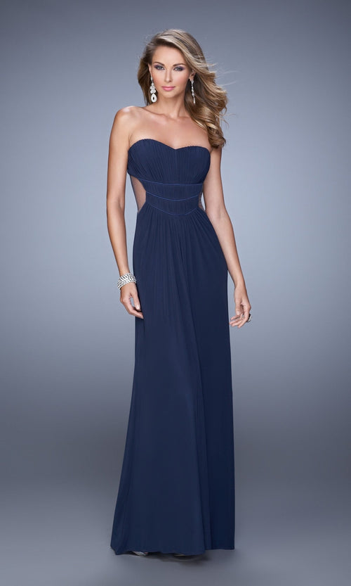 Long Formal La Femme Dress 21184