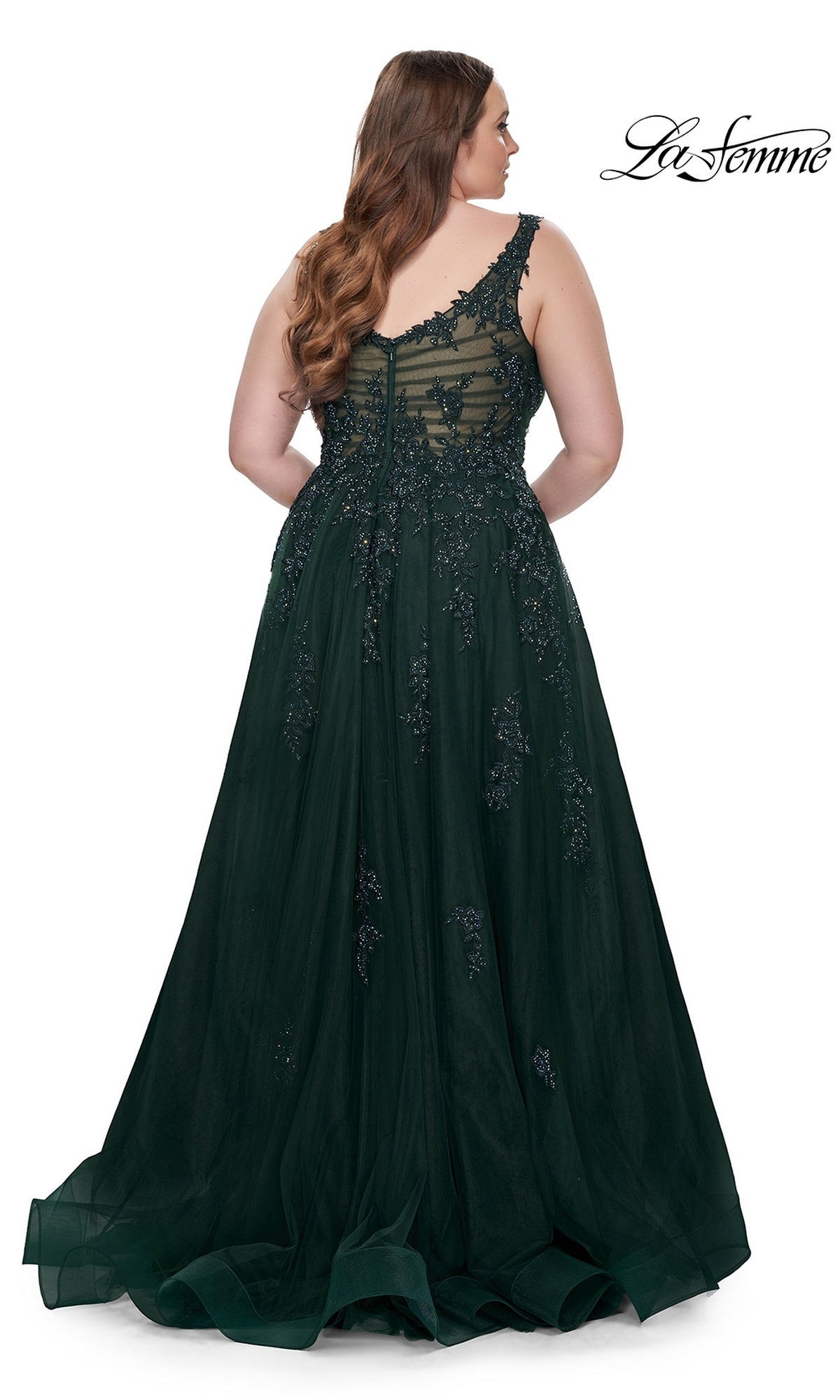 La Femme 31383 Formal Plus-Size Prom Dress