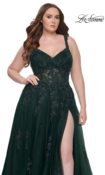 La Femme 31383 Formal Plus-Size Prom Dress