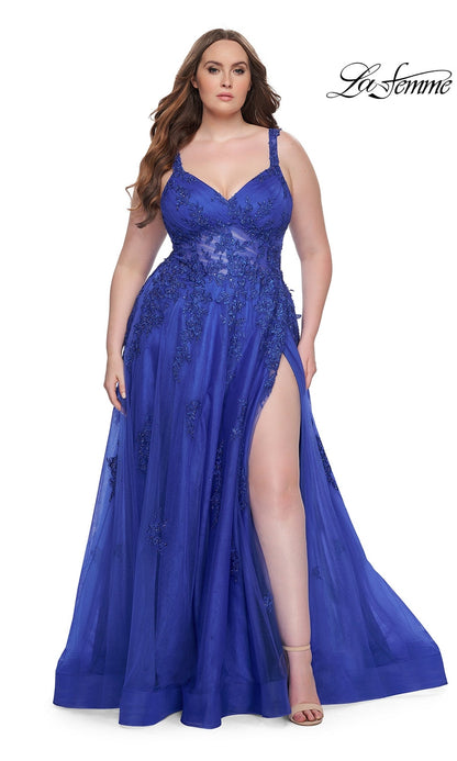 La Femme 31383 Formal Plus-Size Prom Dress