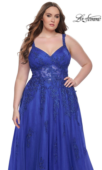 La Femme 31383 Formal Plus-Size Prom Dress