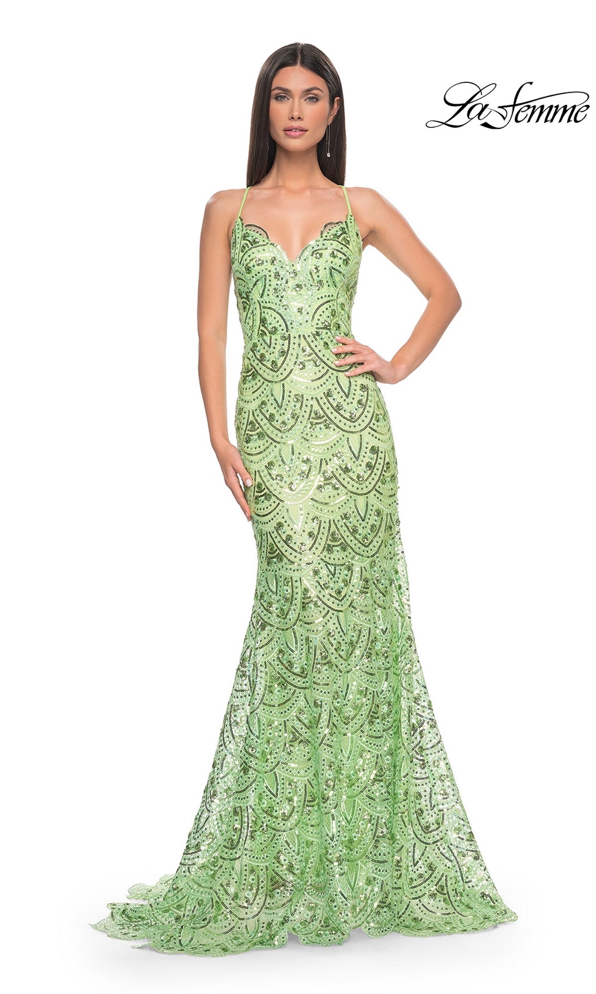 La Femme 31865 Formal Prom Dress