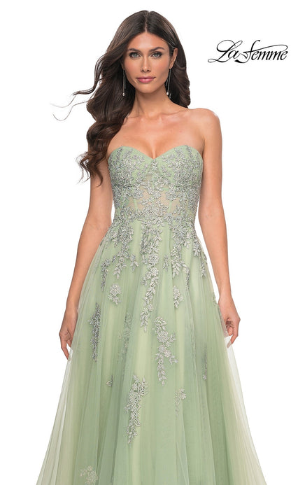 La Femme 32084 Formal Prom Dress