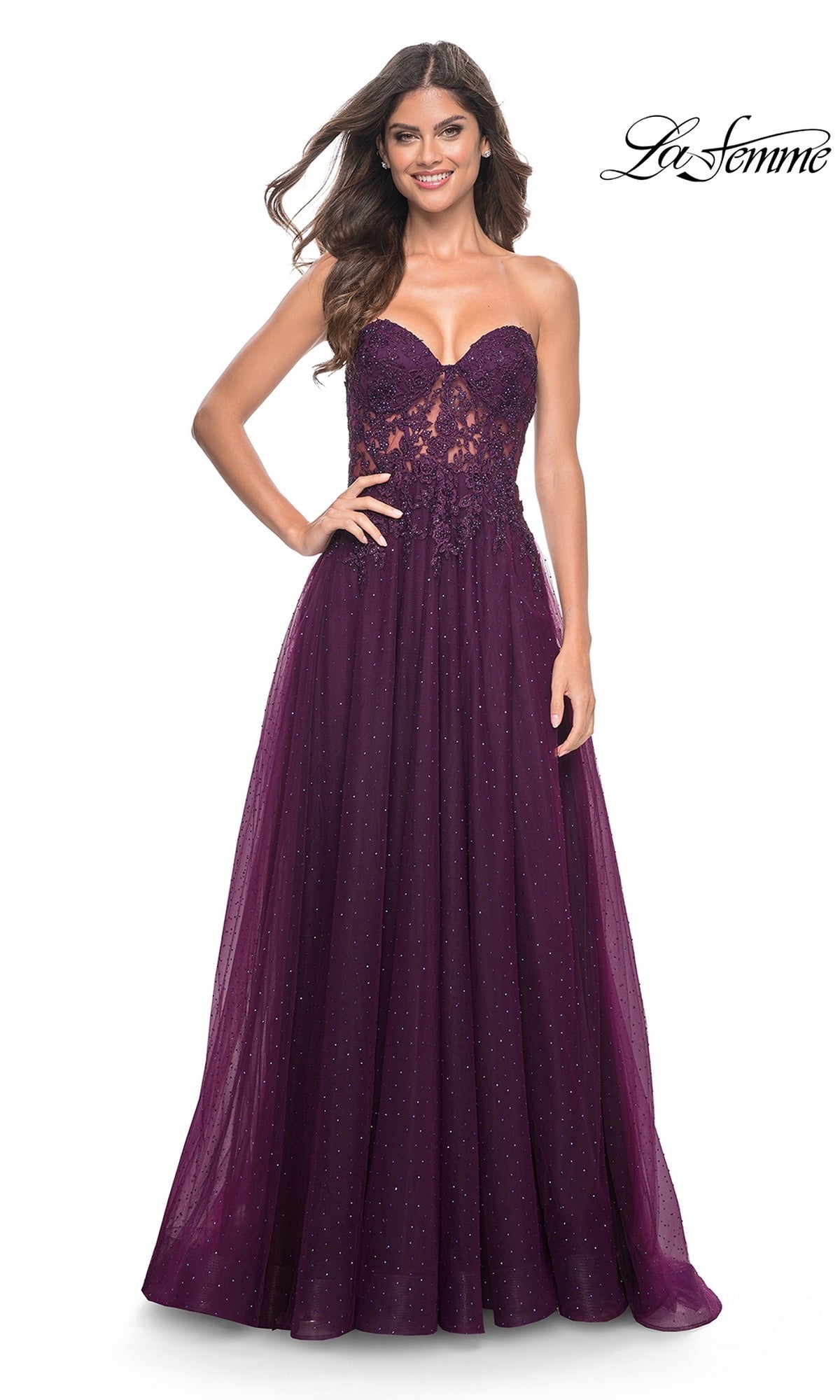 La Femme 32253 Formal Prom Dress