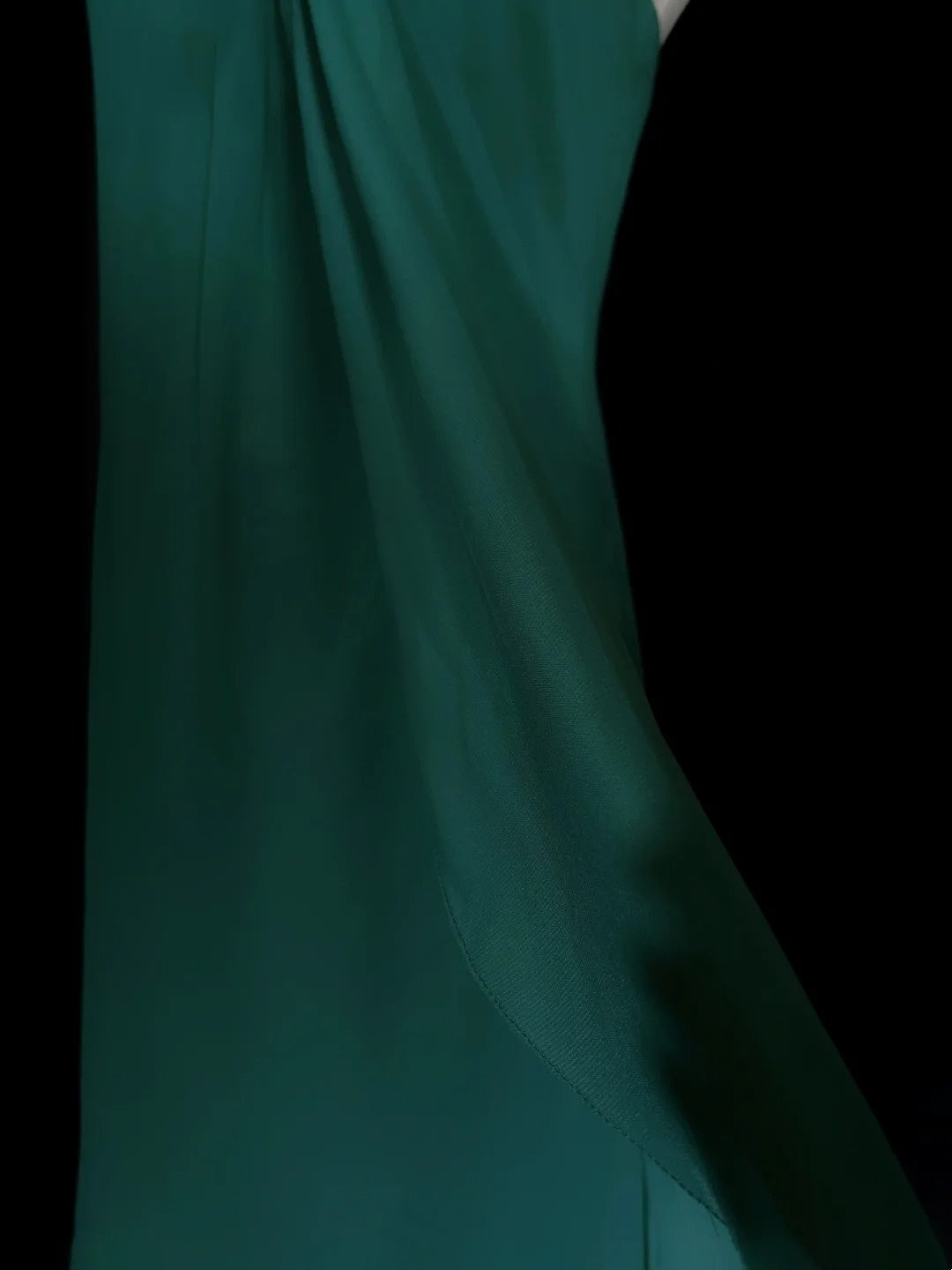 Vintage Prom Dresses 80s A Line Halter Green Chiffon With Beaded Long Evening Outfits N3450