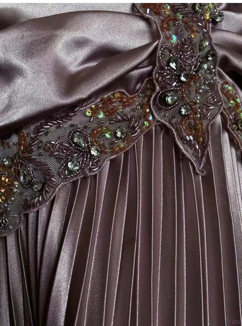 Vintage Prom Dresses 80s Mermaid Halter Pink Satin With Ruffled Long Evening Outfits N3452