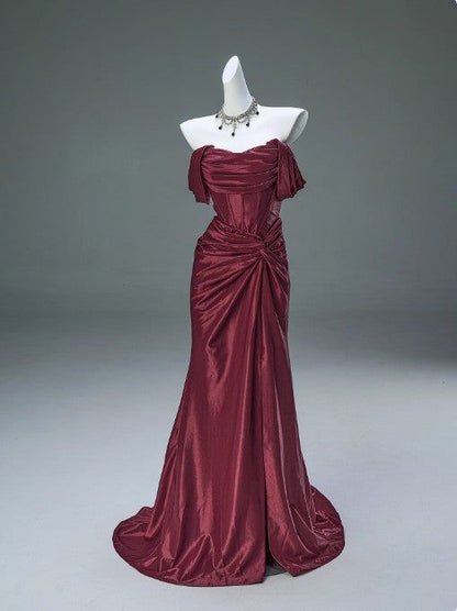Heavy Design Slim Fitting Mermaid Prom Dress Occasion Dress N1871
