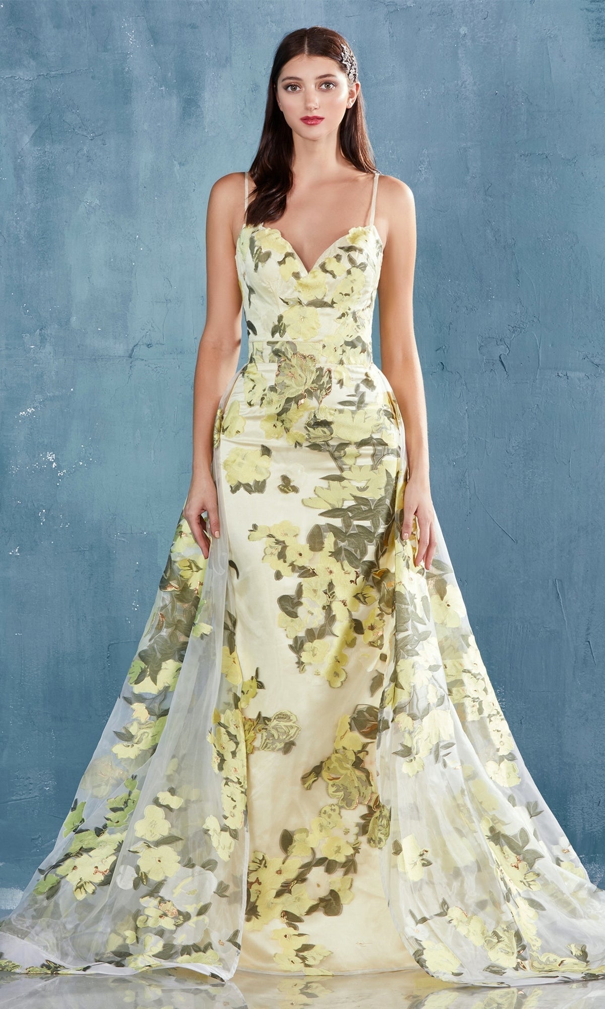 Andrea & Leo Long Formal Dress A0770