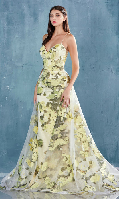 Andrea & Leo Long Formal Dress A0770
