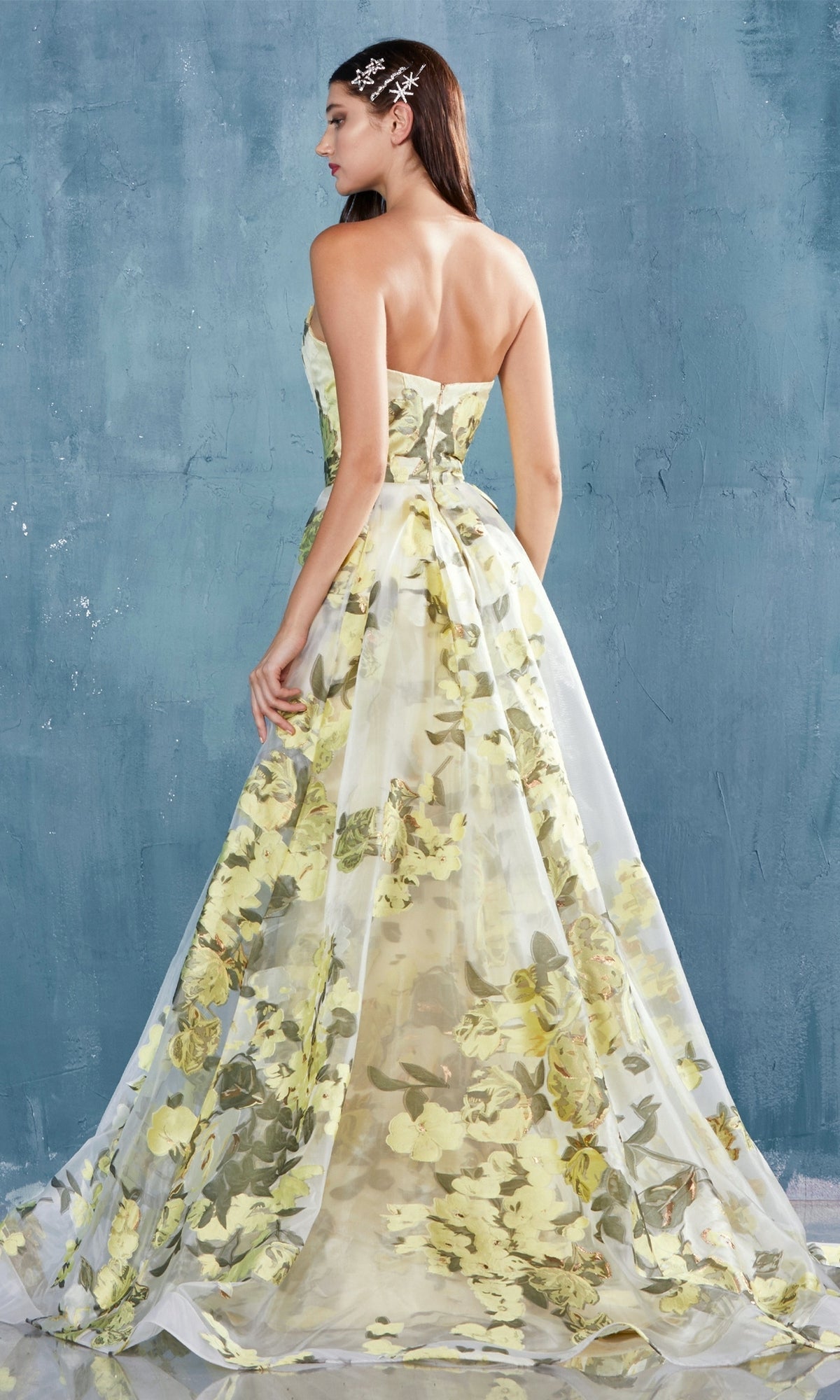 Andrea & Leo Long Formal Dress A0770