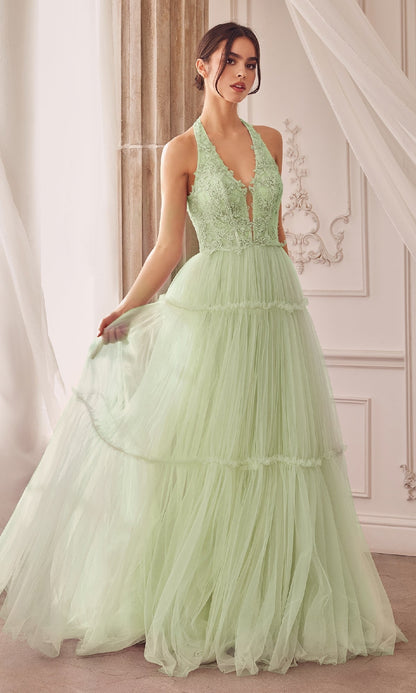 Andrea & Leo Long Formal Dress A1206