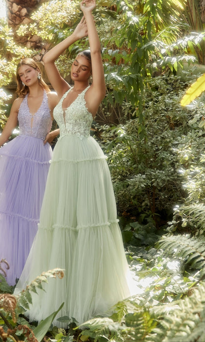 Andrea & Leo Long Formal Dress A1206