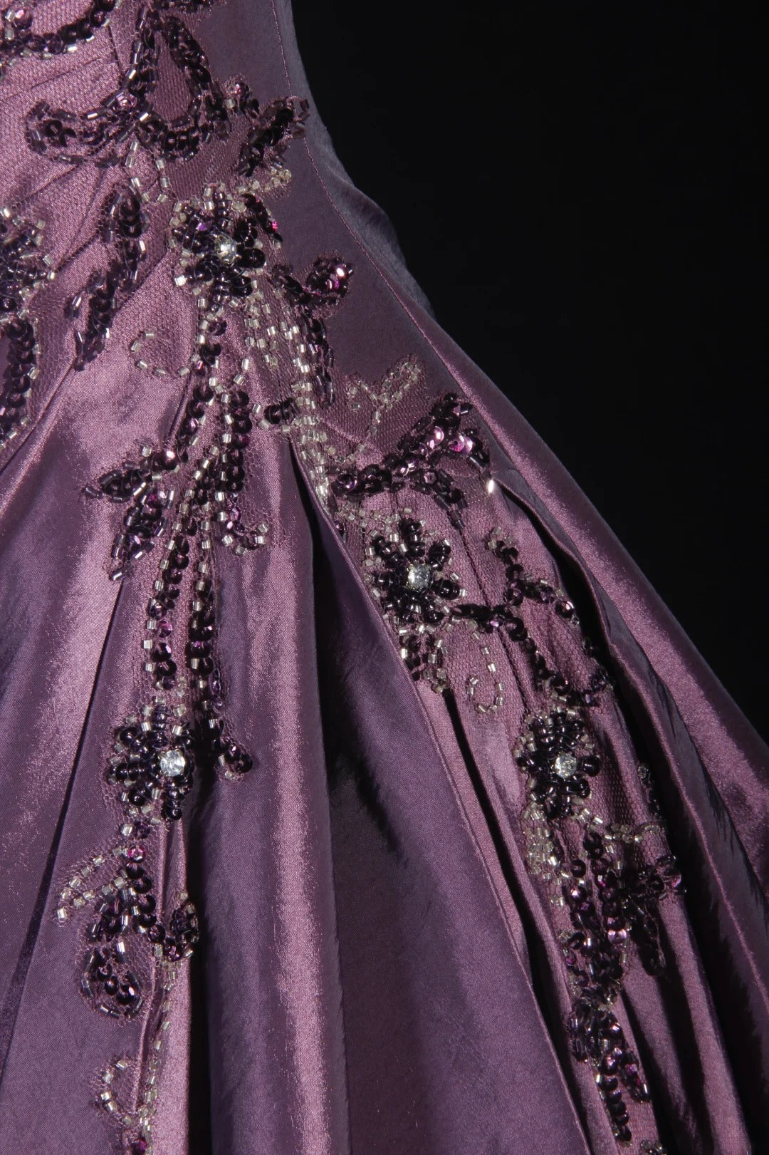 Vintage Ball Gowns Prom Dress Aesthetic Strapless Dusty Purple 1950s Long Prom Dresses Party Semi Formal Gowns AS162