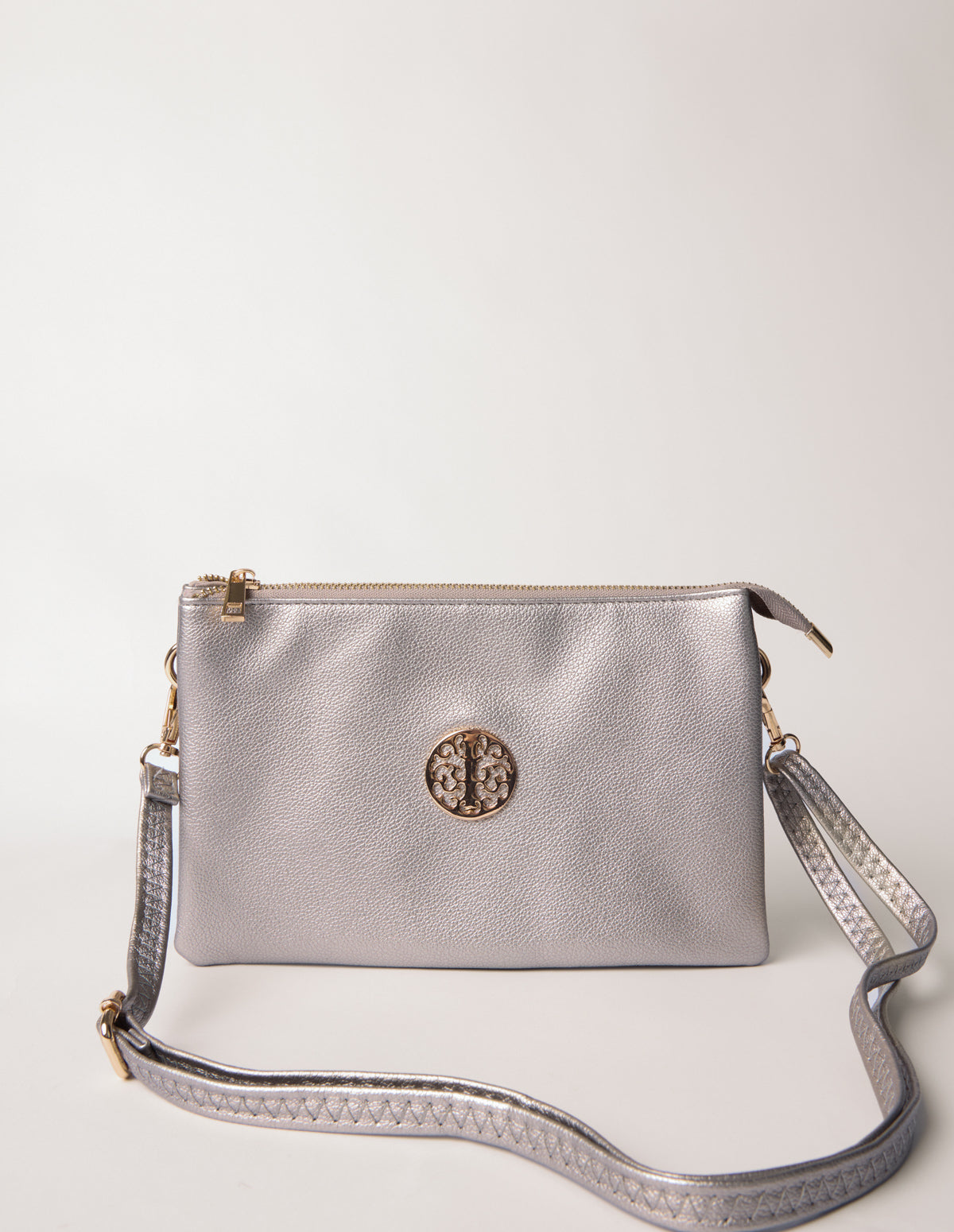Clutch With Detachable Strap