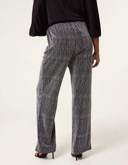 Rhinestone Detailed Trousers