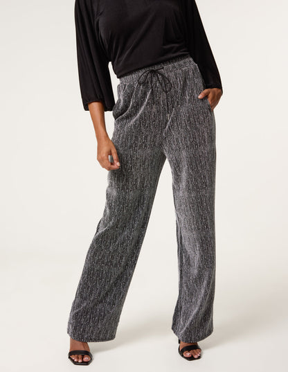 Rhinestone Detailed Trousers