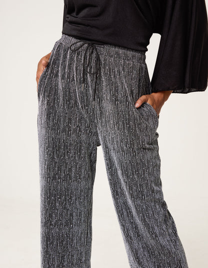 Rhinestone Detailed Trousers