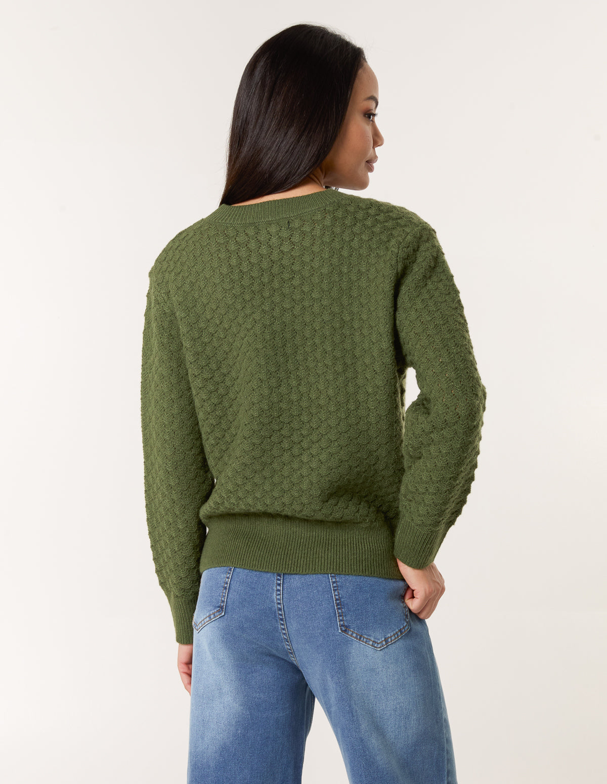 Textured Knit Jumper