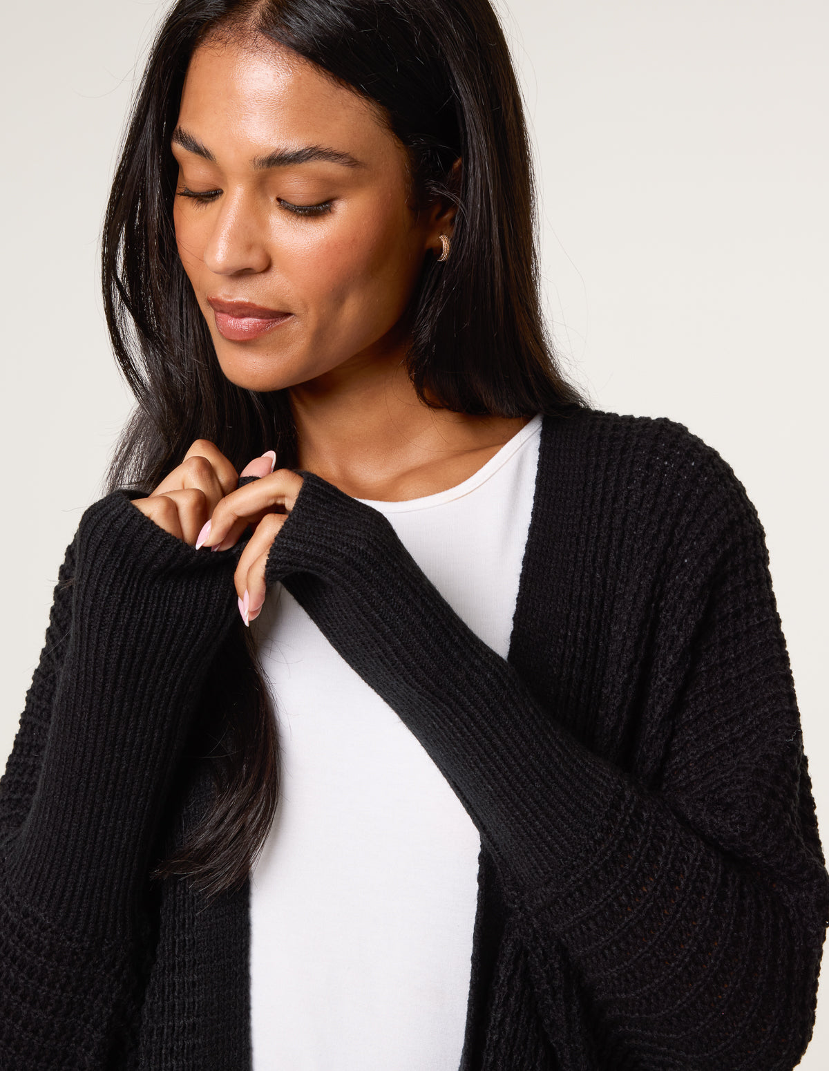 Textured Cardigan