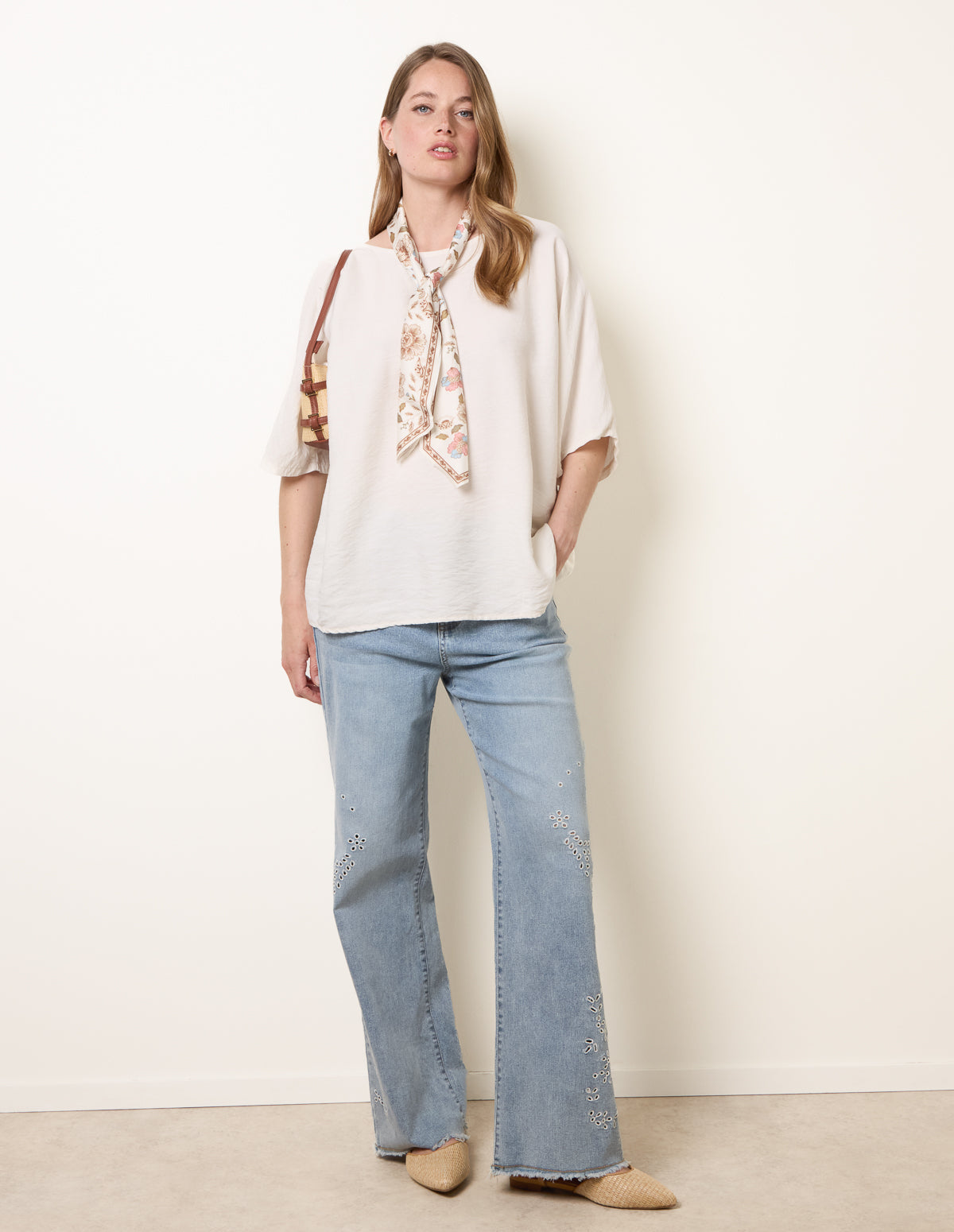 Scarf Viscose Top