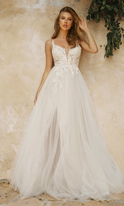 Long Formal Dress CB072W by Ladivine