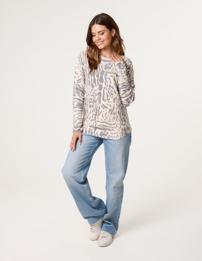 Leopard Print Jumper