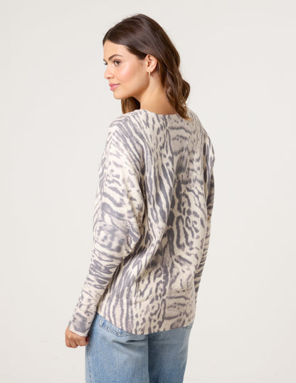 Leopard Print Jumper