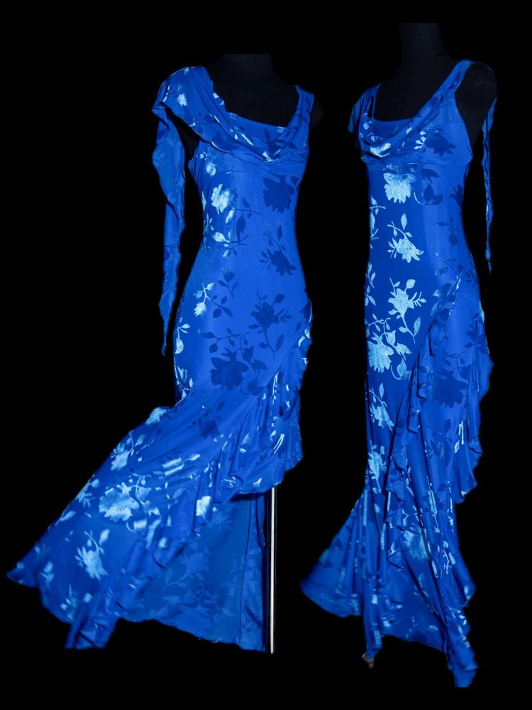 Simple Mermaid Spaghetti Strap Royal Blue Summer Formal For Women Girls Teens Prom Dresses N2224