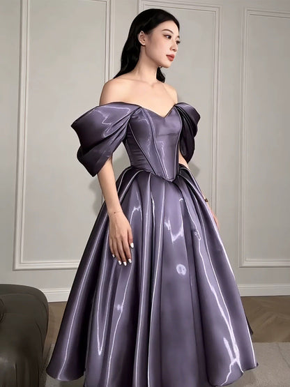 Beautiful Ball Gown Off The Shoulder With Ruffles For High Schools Teens Prom Dresses Graduation Dress N1682