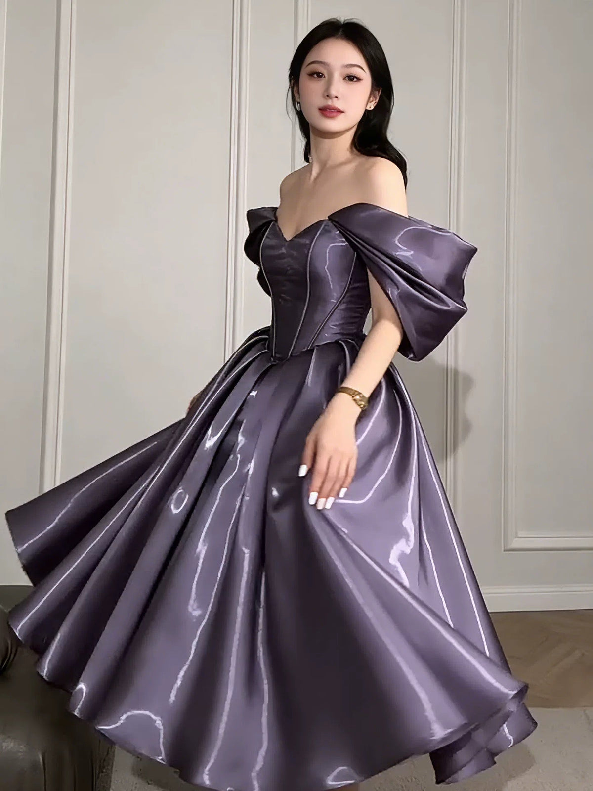 Beautiful Ball Gown Off The Shoulder With Ruffles For High Schools Teens Prom Dresses Graduation Dress N1682
