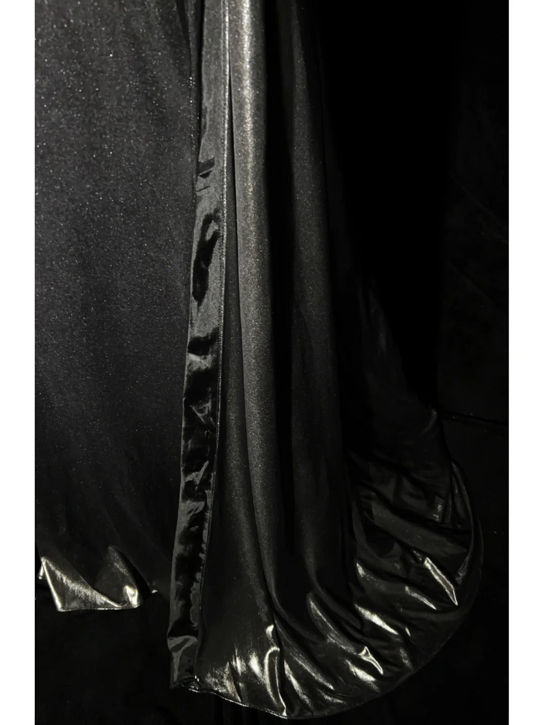 Modest Prom Dresses Mermaid Spaghetti Strap Dark Grey Sleeveless Long Formal Evening Outfits N3628