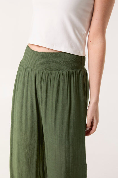Shirred Trousers
