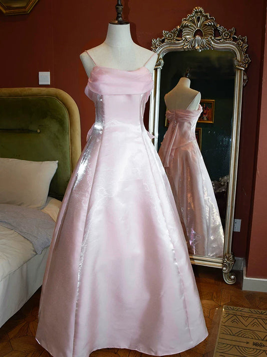 Vintage 1950s Ball Gown Spaghetti Straps White Organza Prom Dresses Inspiration Long Party Retro Evening Dress 20th Birthday Outfits AB2353