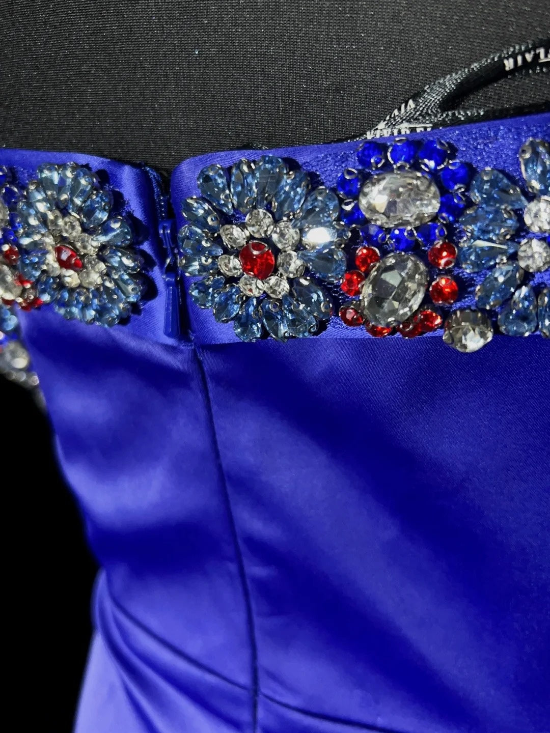 Vintage Prom Dresses Inspo Mermaid Off The Shoulder Royal Blue Satin With Beading For Women Formal Dress N3212