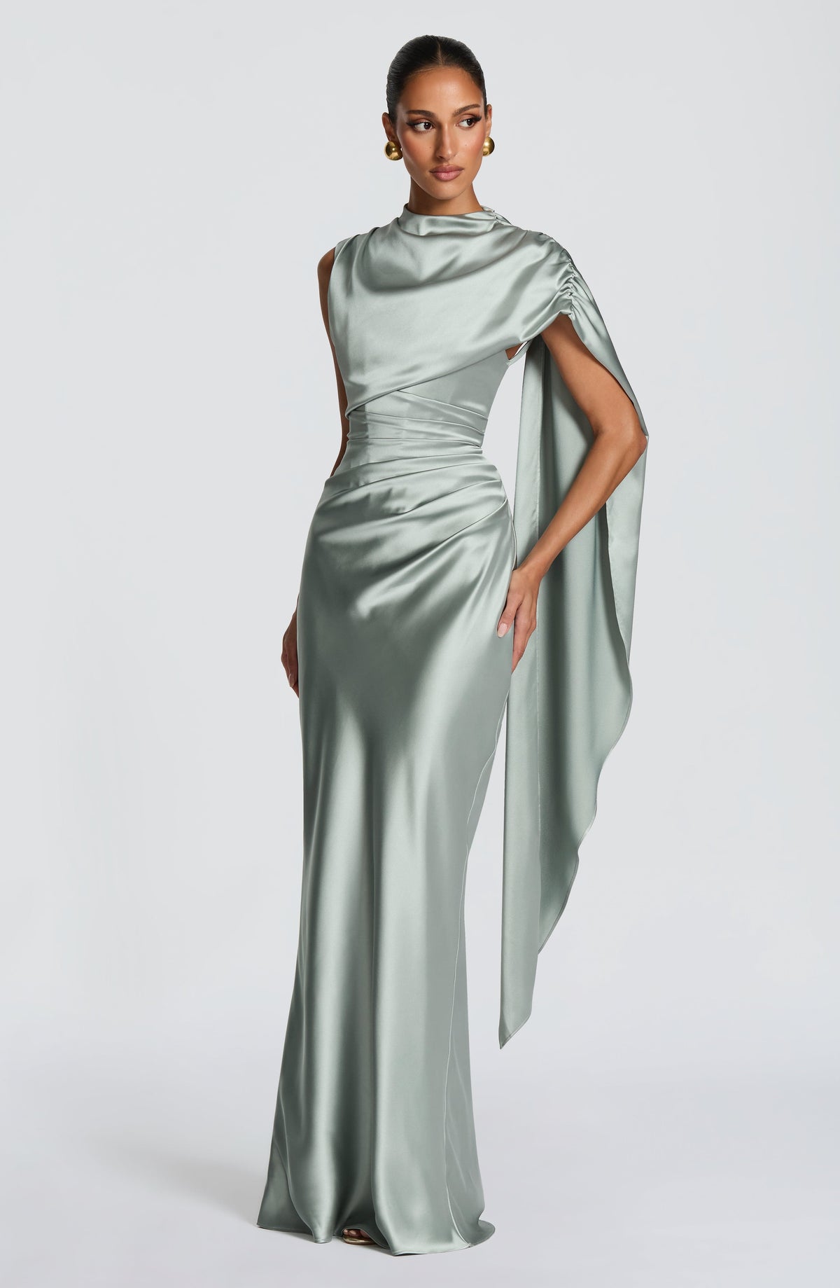 Avendra Maxi Dress - Sage