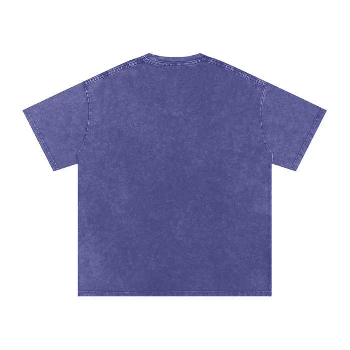 Bad Bunny Bowl Snow Washed Oversized Cotton T-Shirt