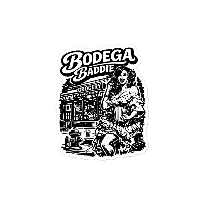Bodega Baddie Die-Cut Sticker by Bronx Native